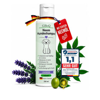 GiBoQ: Premium Neem Hundeshampoo
